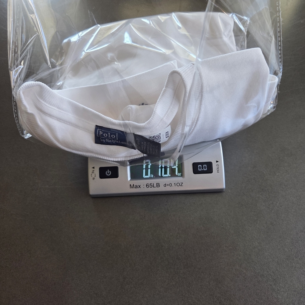 Polo Ralph Lauren White Jersey Crop Long Sleeve T-shirt Size XS NWT $110 - Picture 12 of 12